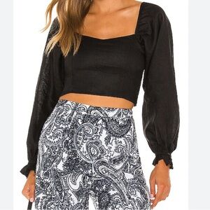 Faithfull the Brand linen top